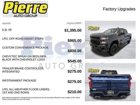 Used 2020 Chevrolet Silverado 1500 Custom Trail Boss w/ Custom Convenience Package image 13