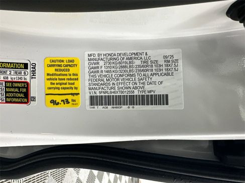 Used 2026 Honda Odyssey EX-L image 36