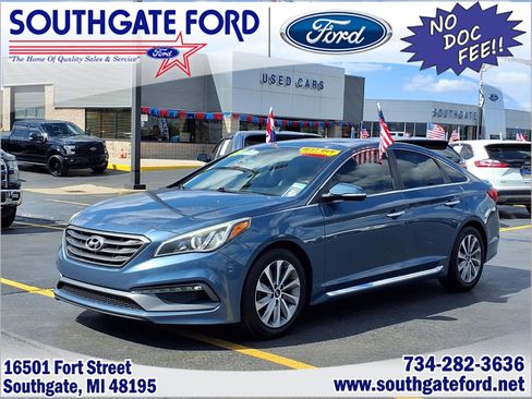 Used 2016 Hyundai Sonata Sport w/ Option Group 03 FWD image 1