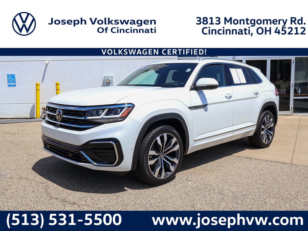 Certified 2021 Volkswagen Atlas Cross Sport SEL Premium R-Line AWD/4WD image 1