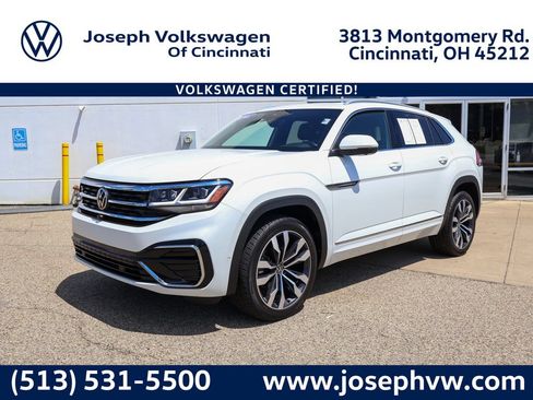 Certified 2021 Volkswagen Atlas Cross Sport SEL Premium R-Line AWD/4WD image 1
