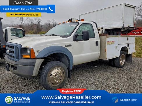 Used 2006 Ford F550 2WD Regular Cab Super Duty image 1