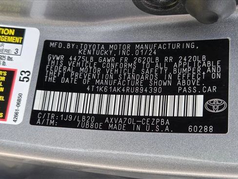 Used 2024 Toyota Camry XSE FWD image 23