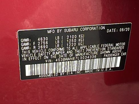 Used 2020 Subaru Legacy Limited image 32