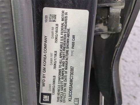 Certified 2021 Chevrolet Spark LT image 31