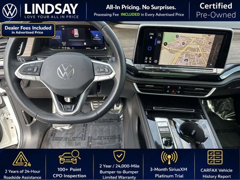 Certified 2024 Volkswagen Atlas SEL Premium R-Line AWD/4WD image 11