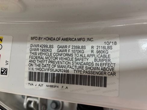 Used 2018 Honda Accord EX-L image 34