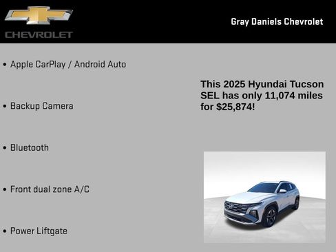 Used 2025 Hyundai Tucson SEL FWD image 7