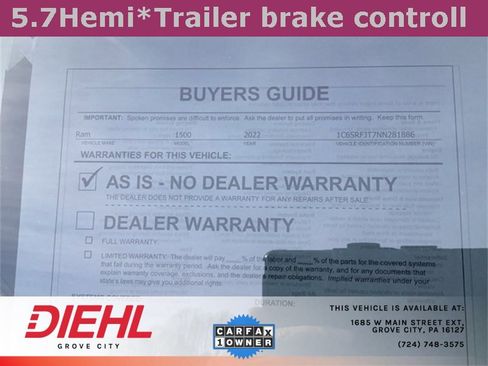 Used 2022 RAM 1500 Laramie image 18