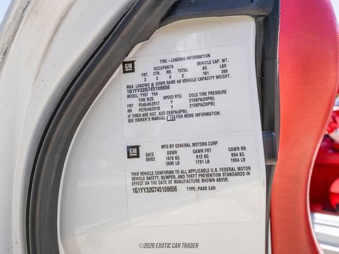 Used 2004 Chevrolet Corvette Convertible w/ Preferred Equipment Group image 49