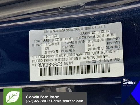 Used 2021 MAZDA CX-30 AWD 2.5 S w/ Premium Package image 36