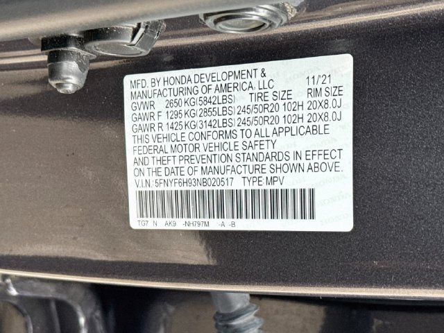 Used 2022 Honda Pilot Touring image 37