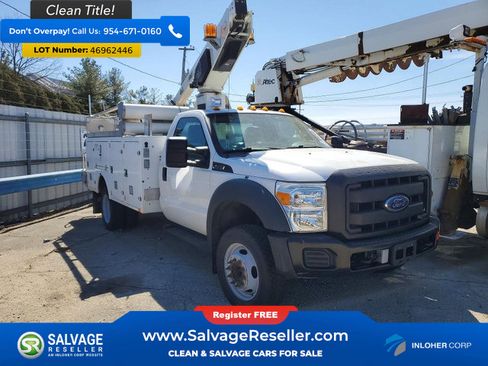 Used 2015 Ford F450 XL w/ Snow Plow Prep Package RWD image 5