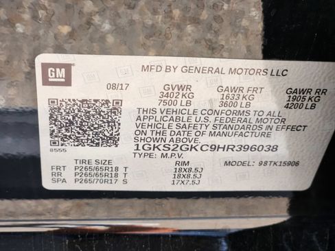 Used 2017 GMC Yukon XL SLT AWD/4WD image 22