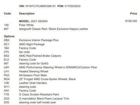 Certified 2021 Mercedes-Benz G 63 AMG 4MATIC image 3