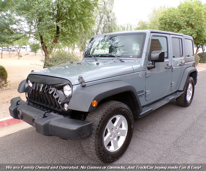 Used 2015 Jeep Wrangler Unlimited Sport w/ Quick Order Package 24S AWD/4WD image 3
