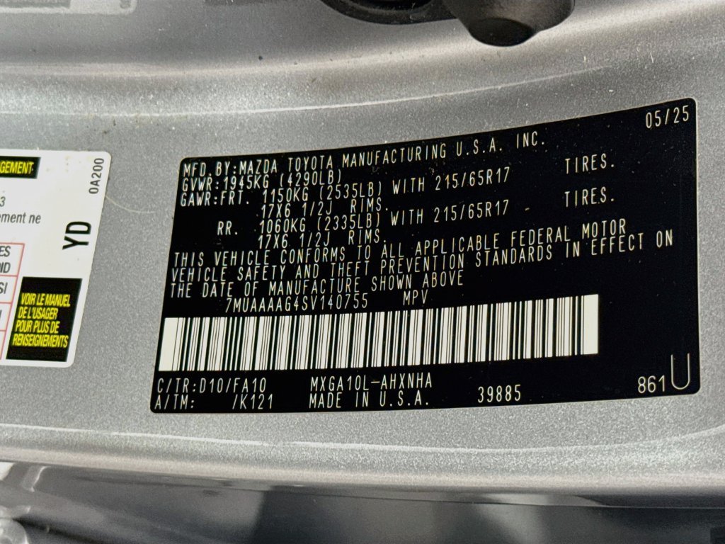 Certified 2025 Toyota Corolla Cross L FWD image 33