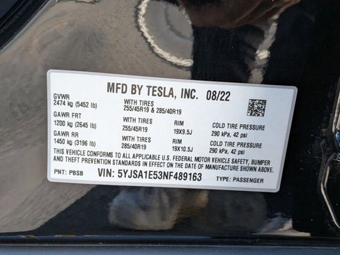 Used 2022 Tesla Model S image 27