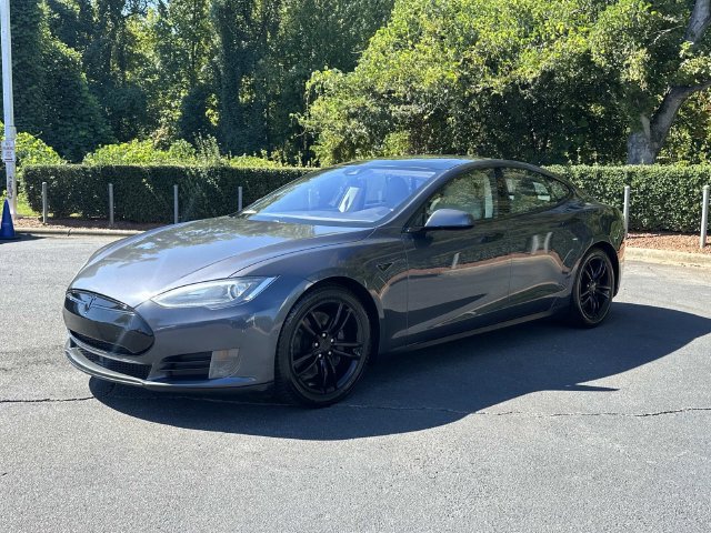 Used 2015 Tesla Model S 70D AWD/4WD image 2