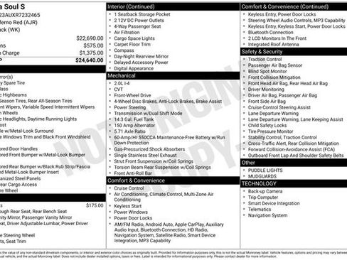 Used 2024 Kia Soul S FWD image 18