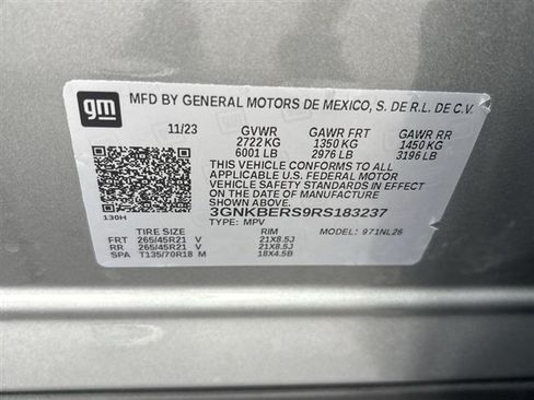 Certified 2024 Chevrolet Blazer RS w/ LPO, Floor Liner Package FWD image 33