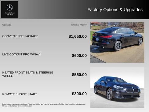 Used 2022 BMW 228i xDrive Gran Coupe w/ Convenience Package AWD/4WD image 5