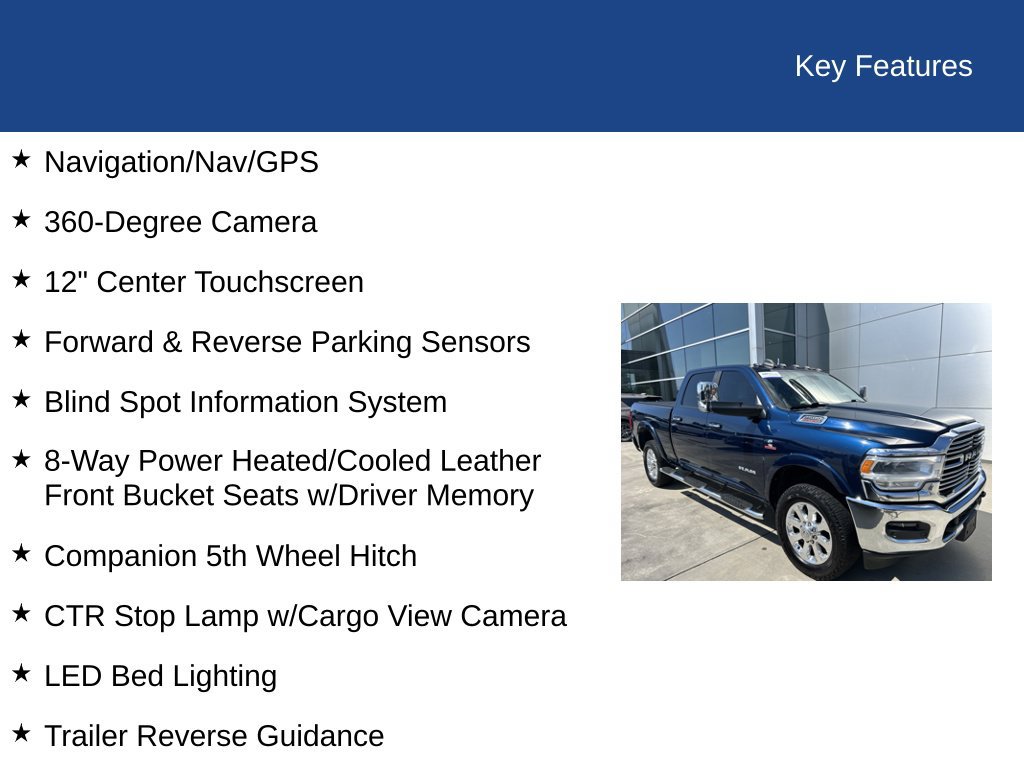 Used 2019 RAM 2500 Laramie AWD/4WD image 31