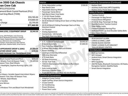 New 2026 RAM 3500 Tradesman AWD/4WD image 37