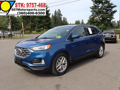 Used 2021 Ford Edge SEL w/ Cargo Accessory Package FWD image 2