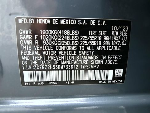 Used 2024 Honda HR-V Sport image 25