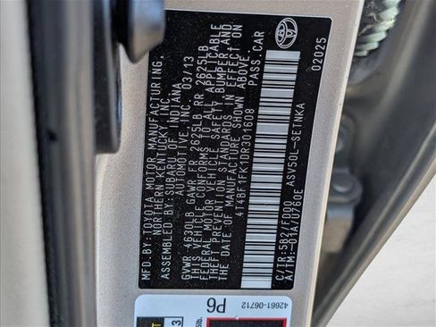 Used 2013 Toyota Camry LE FWD image 16