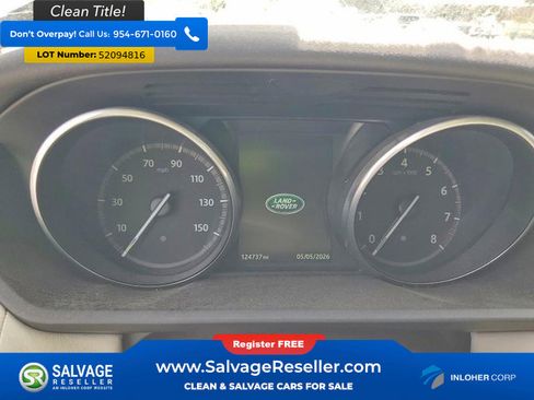 Used 2017 Land Rover Discovery HSE Luxury AWD/4WD image 12