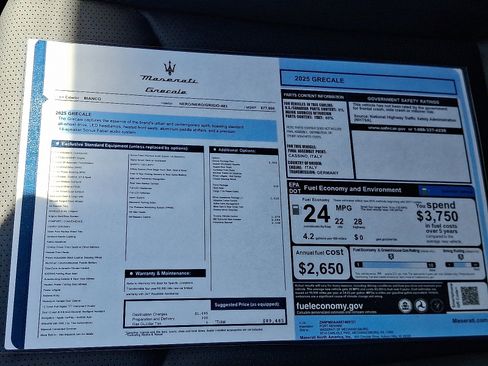 New 2025 Maserati Grecale GT image 11