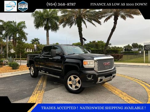Used 2015 GMC Sierra 2500 Denali w/ Duramax Plus Package AWD/4WD image 1