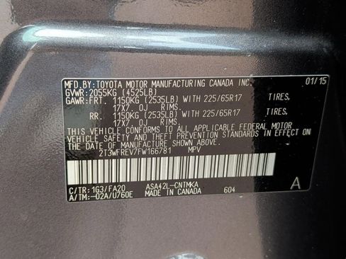 Used 2015 Toyota RAV4 XLE FWD image 29