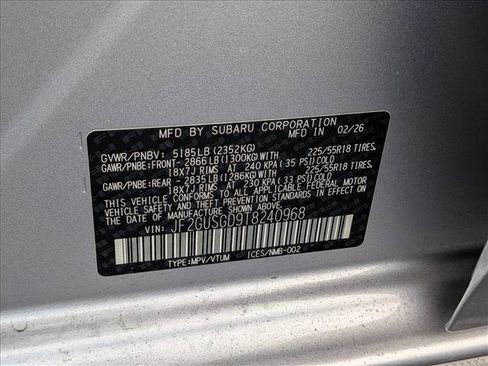 New 2026 Subaru Crosstrek 2.5i Sport AWD/4WD image 19