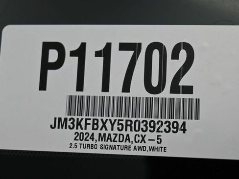 Certified 2024 MAZDA CX-5 Signature AWD/4WD image 30