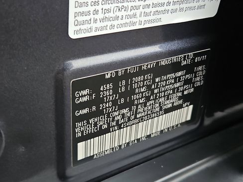 Used 2011 Subaru Outback 2.5i Limited image 28