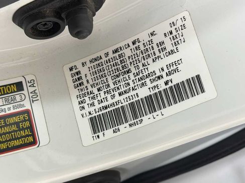 Used 2015 Honda CR-V Touring image 11