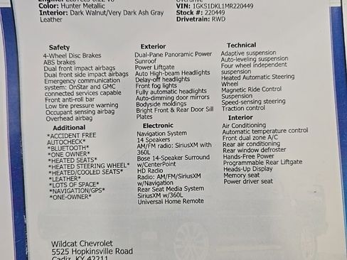 Used 2021 GMC Yukon Denali w/ Denali Premium Package image 32