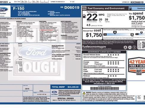 Used 2019 Ford F150 XLT w/ Equipment Group 301A Mid RWD image 5