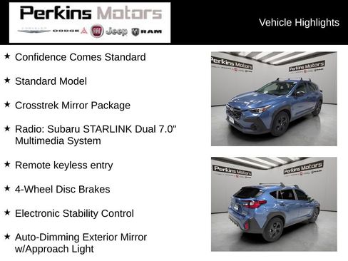 Used 2024 Subaru Crosstrek 2.0i w/ Crosstrek Mirror Package AWD/4WD image 7