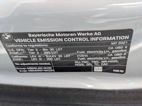 Used 2021 BMW X3 xDrive30e w/ Convenience Package AWD/4WD image 26