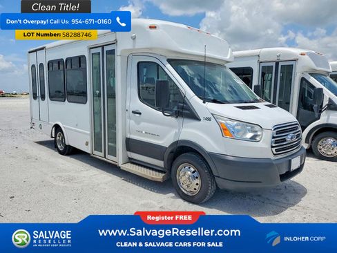 Used 2019 Ford Transit 350 156 DRW w/ Shuttle Bus Prep Package RWD image 5
