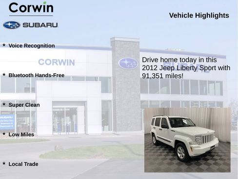 Used 2012 Jeep Liberty Sport w/ Popular Equipment Group AWD/4WD image 6