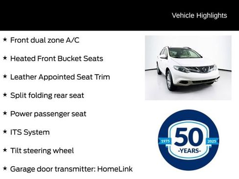 Used 2014 Nissan Murano SL w/ Navigation Package image 11