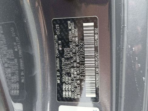 Certified 2023 Subaru BRZ Limited RWD image 30