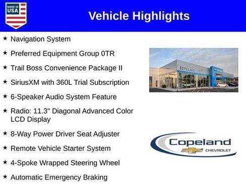 New 2026 Chevrolet Colorado Trail Boss AWD/4WD image 3