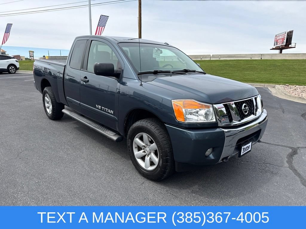 Used 2014 Nissan Titan SV w/ SV Value Truck Package AWD/4WD image 1