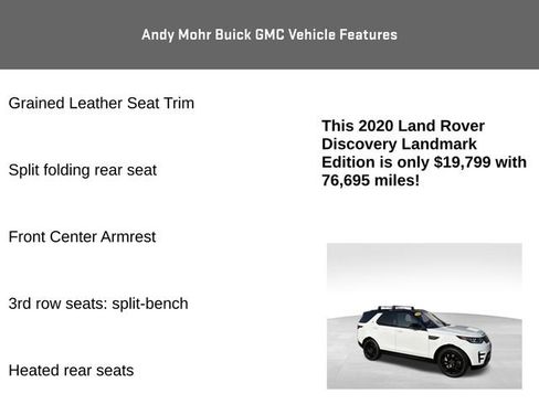 Used 2020 Land Rover Discovery Landmark AWD/4WD image 12